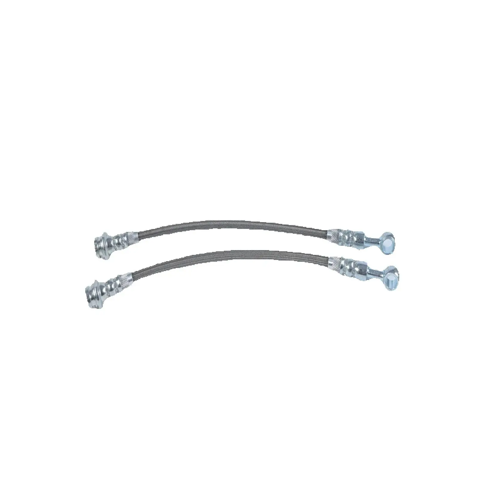 270 مللي متر مضفر خط الفرامل خرطوم مجموعة الخلفي اليسار واليمين لنيسان باترول GQ Y60 1988-1997 H1717SSPAIR #2