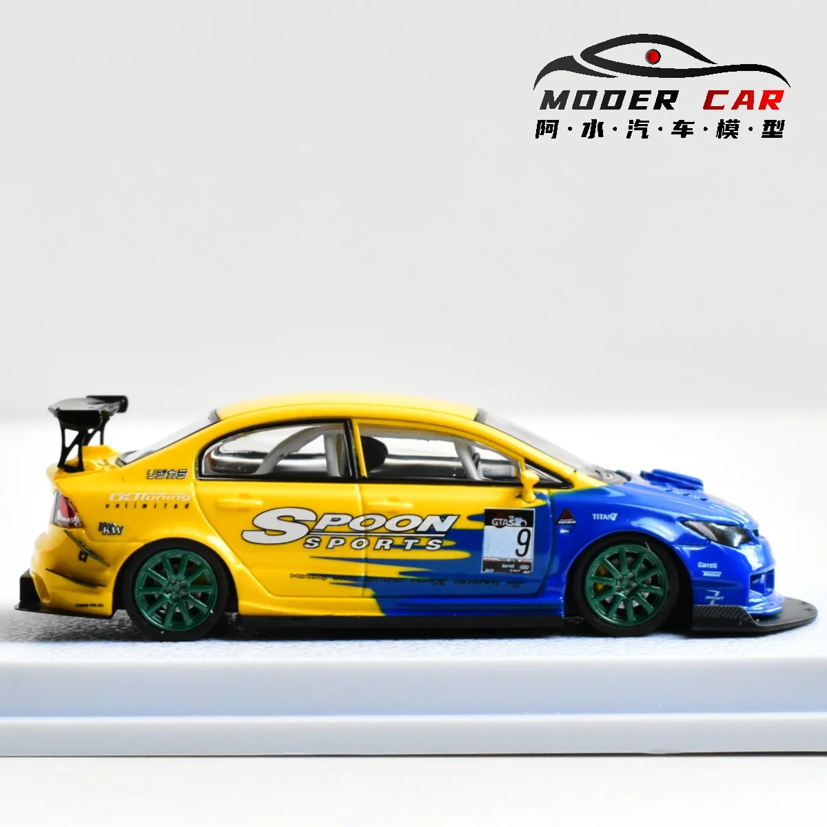 

MJ 1:64 Коллекция civic FD2 Взрослые хобби из смолы, литая под давлением модель автомобиля