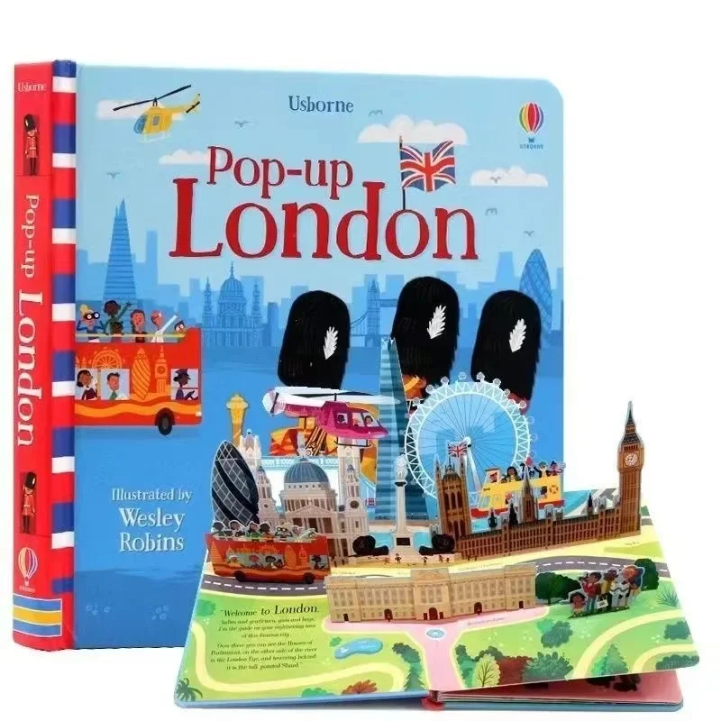 Imagem -06 - Usborne Pop up 3d Flap Picture Livros de Inglês para Crianças Contos de Fadas em Inglês Montessori Learning Toys Children Gift