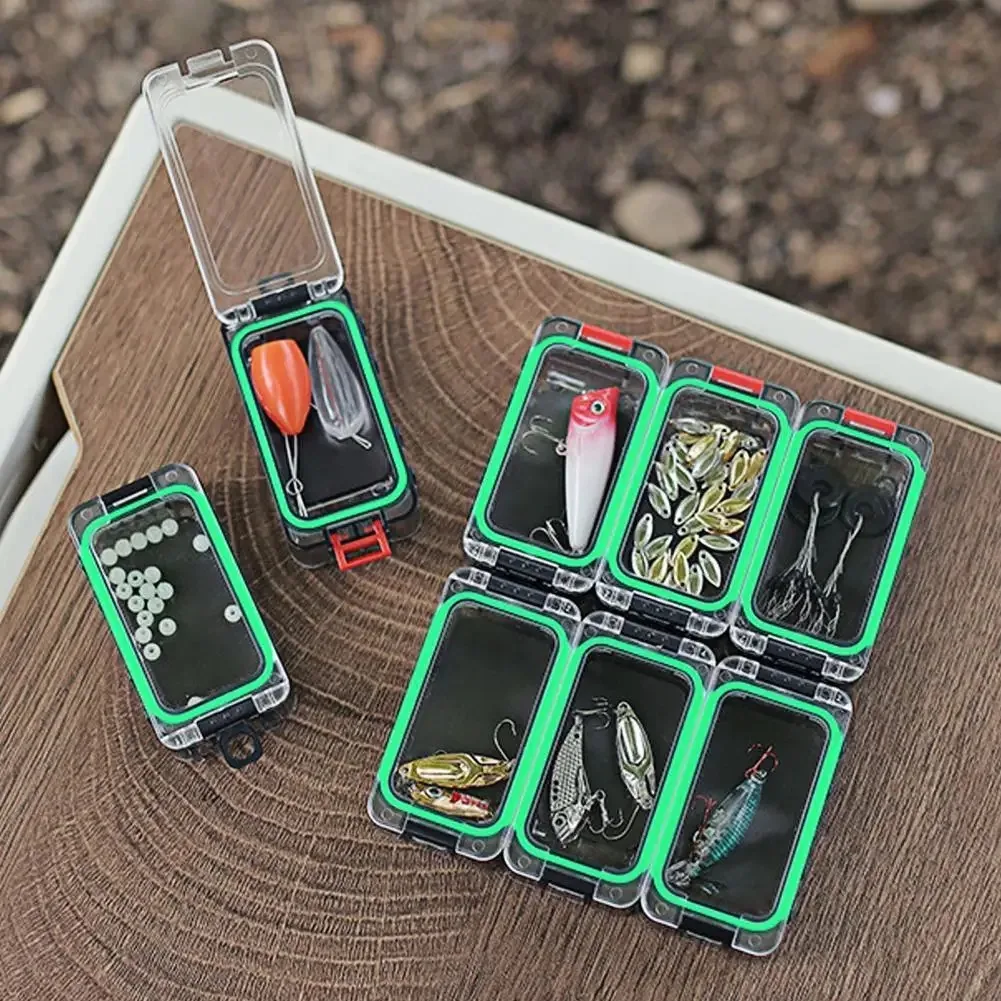 2PCS/4PCS Portable Fishing Tackle Organizer, Glow-in-the-dark Magnetic Splicing Organizer, For Jigs, Lures, Beads, Hooks