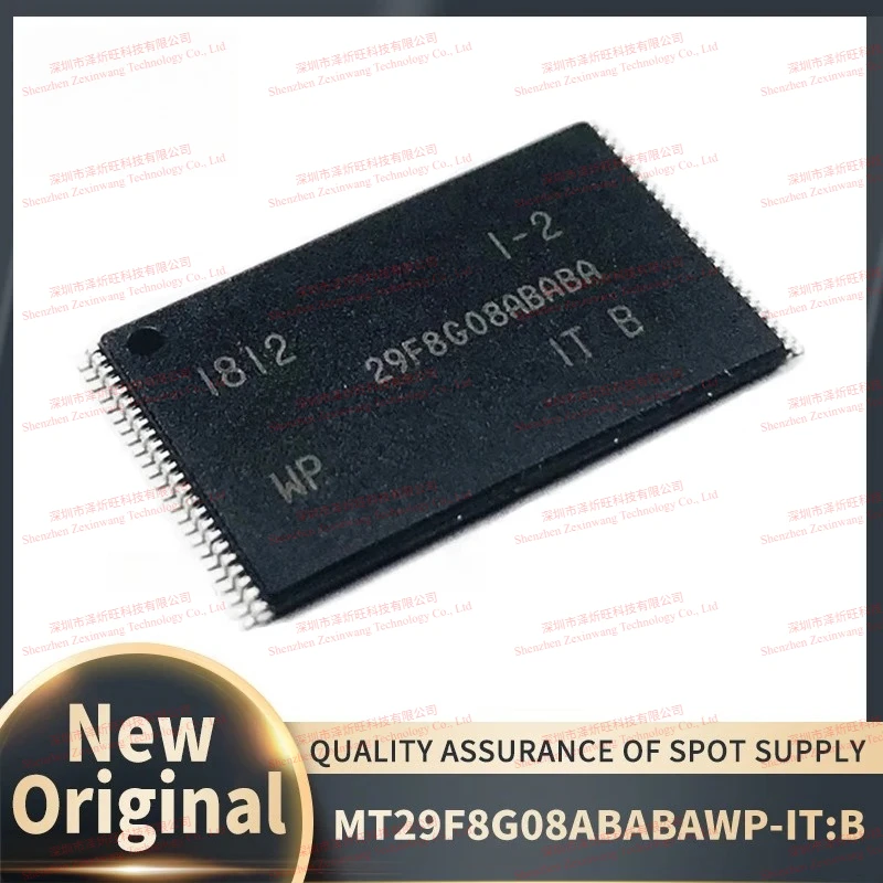(2Pcs-10Pcs/Lot) 100% New Original 29F8G08ABABA MT29F8G08ABABAWP-IT:B TSOP48 MT29F8G08ABABAWP IT B MT29F8G08ABABA TSOP48 Chipset