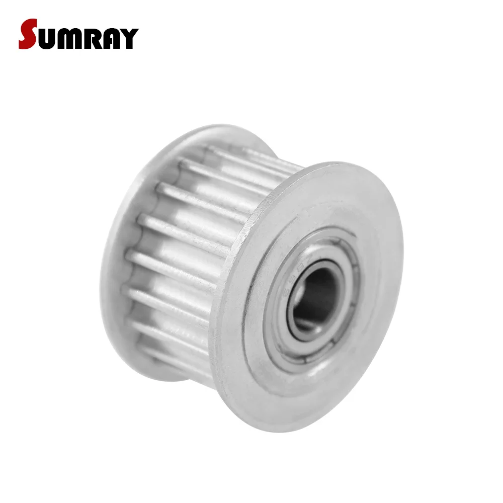 5M 25T Tooth Belt Idler Pulley 5/6/8/10/12/15mm Inner Bore 16/21/27mm Width Passive Pulley Wheel for Laser Machine