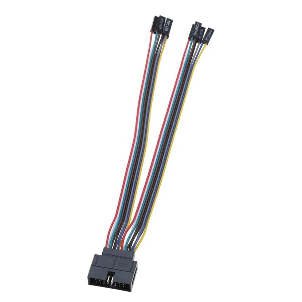 Multi Functional Front Panel Adapter Cable For Computer Case Server Micro Server Chassis Electrical Equipment Supplies