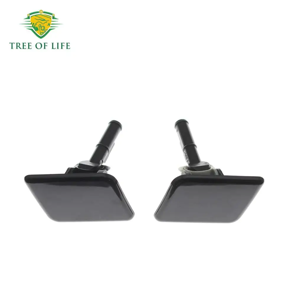 عالية الجودة لشركة هيونداي i40 2011 2012 2013 2014 2015 المصد الأمامي العلوي كشافات فوهة غسالة غطاء غطاء (LH & RH) #2