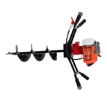 Portable Soil Drill High-Performance Soil Excavator Tree Fence Post Hole Digger Soil Drilling Tool