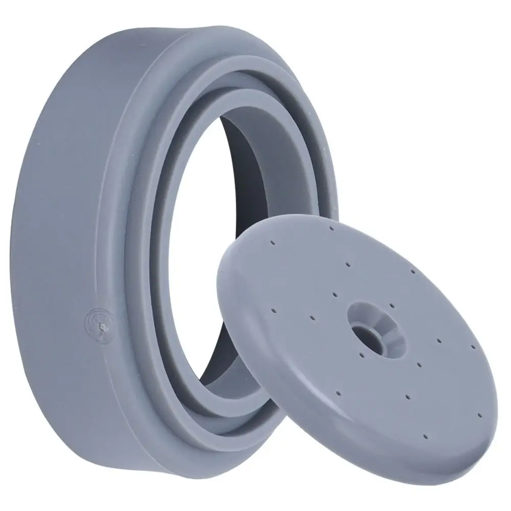 

Black/Grey Spray Valve Repair Kit Plastic Spray Face & Head Ring Pre-rinse Spray Face Bumper & Screw Easy Installation