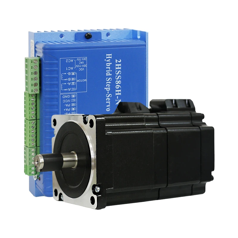 JMC 0.48 N.M 1.5A 42J1848EC-1000-LS+2HSS57-A Biaya Rendah Nema17 Motor Servo Langkah Loop Tertutup dan Set Driver