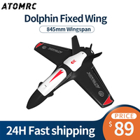 ATOMRC Dolphin Fixed Wing Drone RC Plane 845mm Wingspan FPV Aircraft EPP Foam RC Airplane KIT/PNP/RTH Upgrade Version Toys