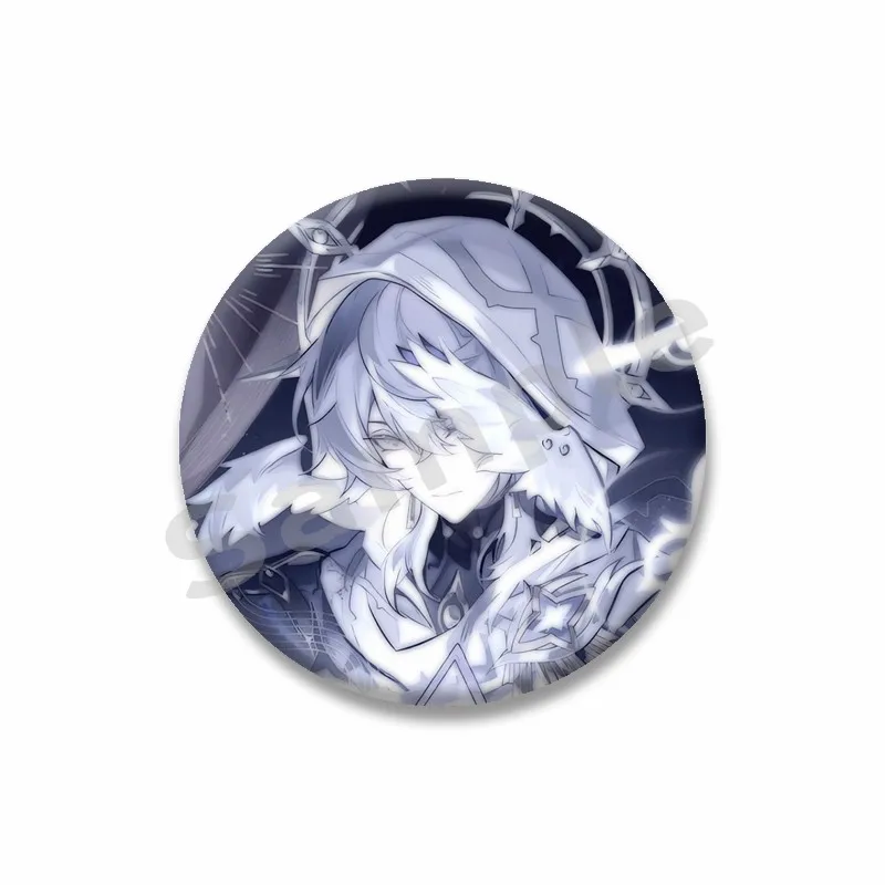 Honkai Star Rail Sunday Round Brooch, Cute Design