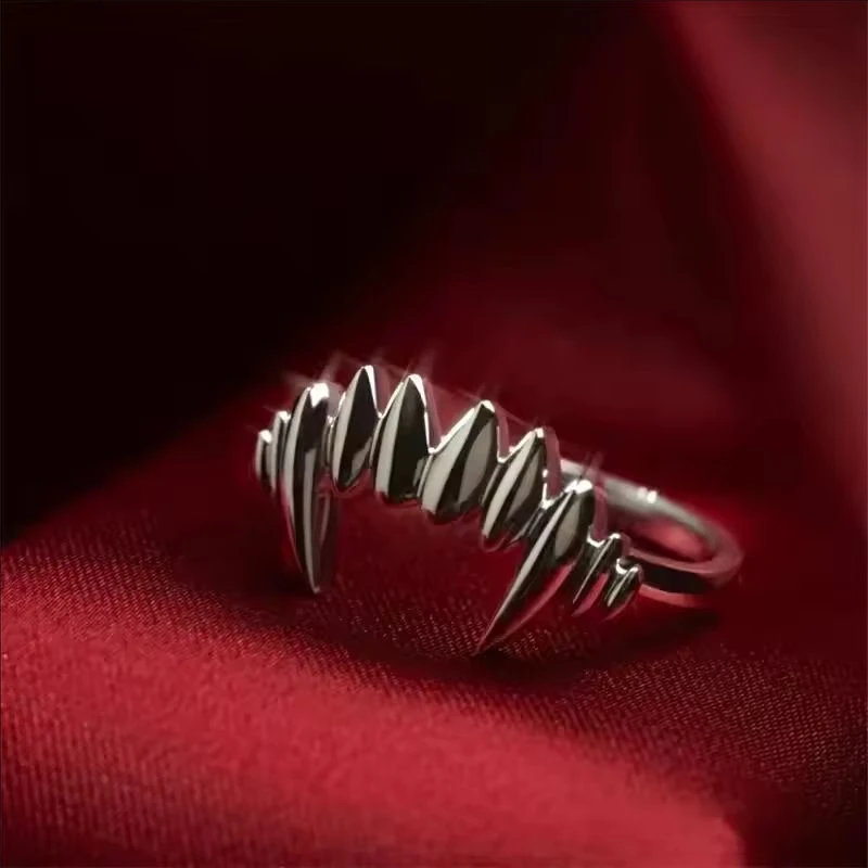 New Game Baldur\'s Gate 3 Rings Cosplay Astarion Vampire Props Adjustable Metal Jewelry Accessories Ring Halloween Xmas Gift ﻿