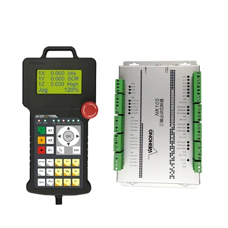 

Woodworking Processing Controller G3 Handle Type Engraving Machine Motion Control System 3 Axis
