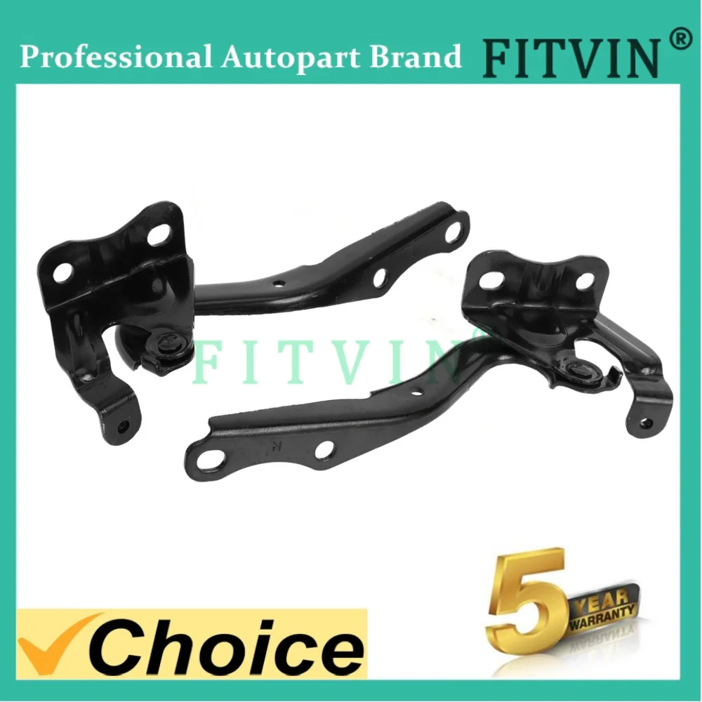 53410-33180 53420-33180 1 Pair Driver&passenger Side Hood Hinge Front Bonnet Hinge for Toyota Corolla 2009-2013 Left and Right