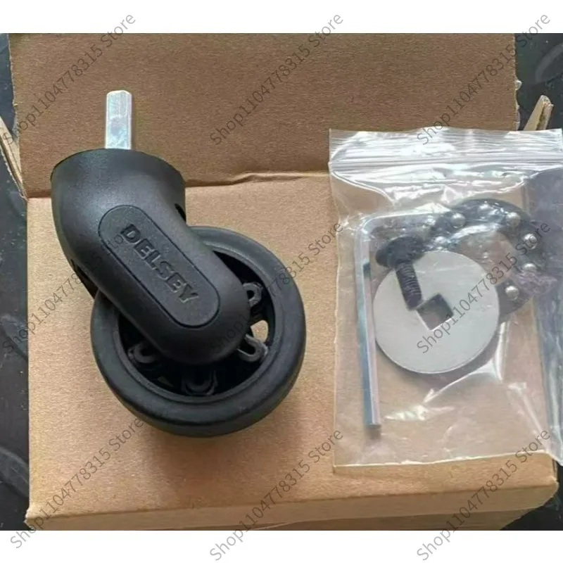 W224# Removable Square‑Corner Caster Wheel For DELSEY Luggage, Spare Replacement Repair Roller