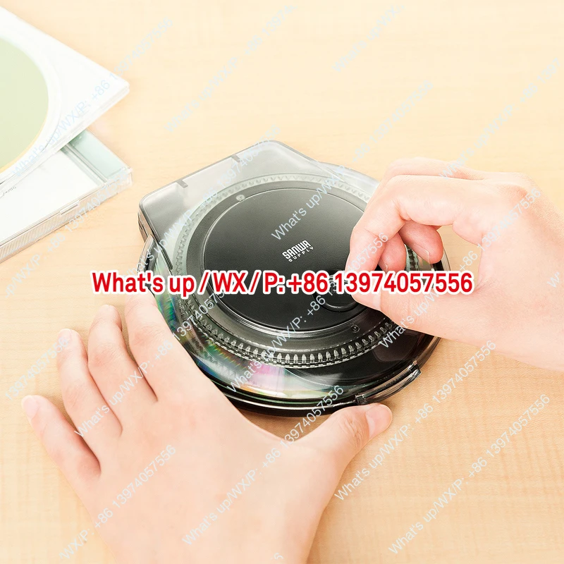 Japan SANWA Disc Repair CD/DVD Butterfly Blu-ray Cleaning Repair Scratch Scratch Recovery