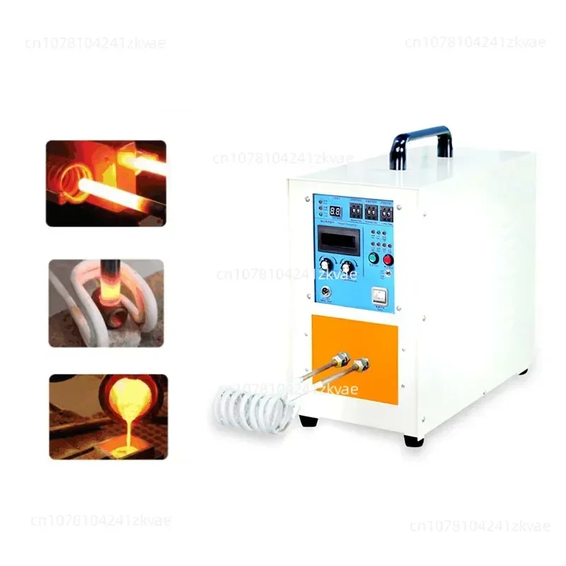 15KW Induction Heater High Frequency Induction Heating Machine Furnace Quenching Melting Furnace Iron Welder