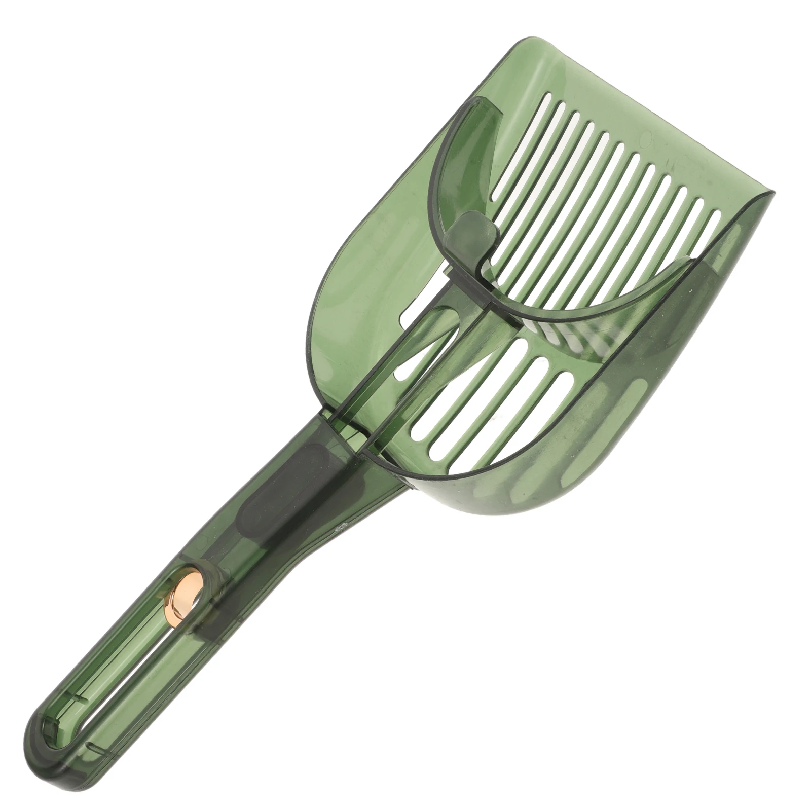 

Ergonomic Cat Scoop Reusable Pet Shovel Wide Mouth Filter Design Durable Abs Plastic Household Cleaning Tool For Poop Removal