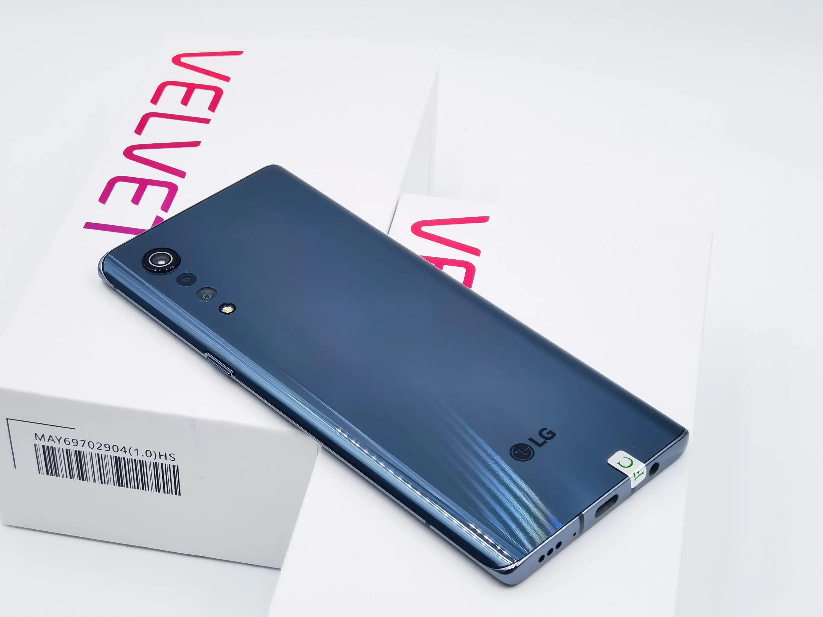 الأصلي 96% جديد LG VELVET G9 G900VM/N 5G 6.8 بوصة NFC 6GB RAM 128GB ROM 48MP OctaCore Andriod 4G LTE هاتف محمول مستعمل #3