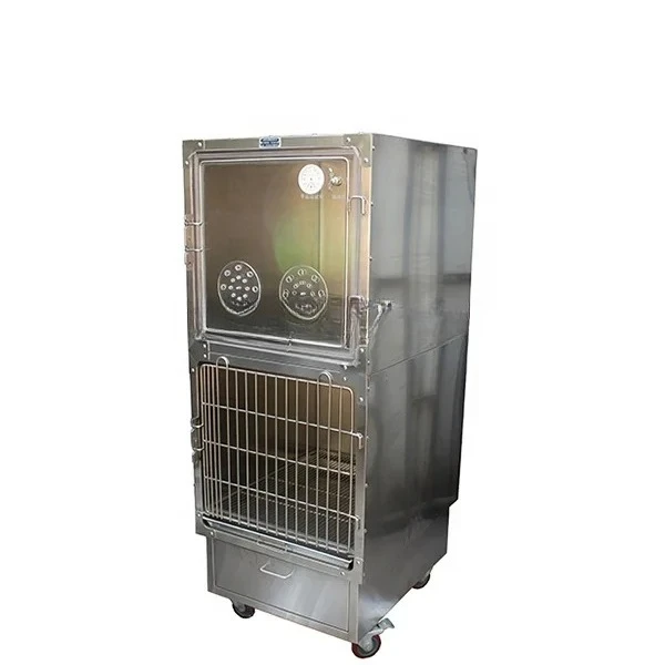 

Veterinary Therapy Cage Oxygen Pet Breeding Cage