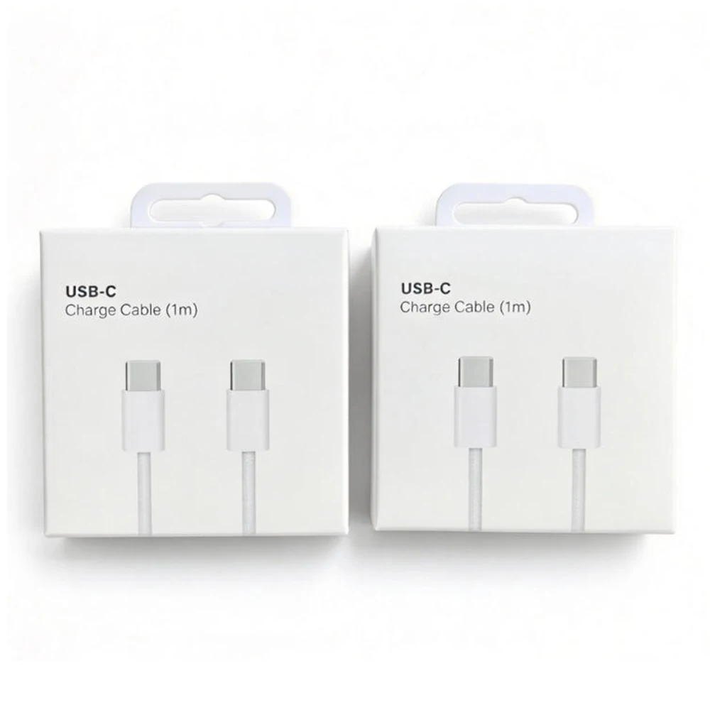 PD 60W USB C to USB Type C Cable Fast Charge Data Cable For iPhone 18 17 16 15 Pro Max Huawei Samsung S26 Xiaomi Data Line White