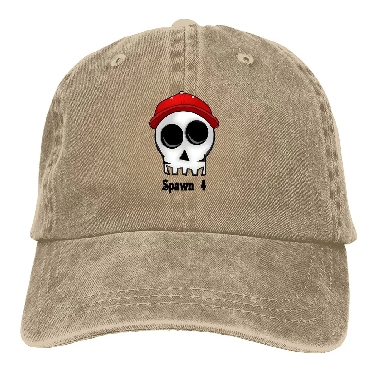 Pure Color Dad Hats Skeleton Family Spawn 4 Boy Women's Hat Sun Visor Baseball Caps Spawn Comic Peaked Cap