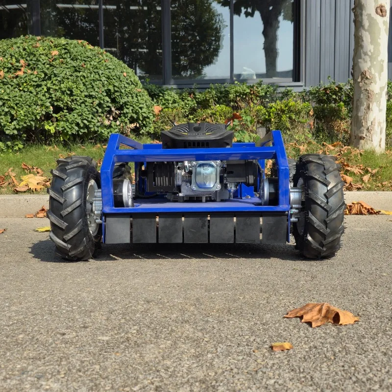Small remote control lawn mower, farm lawn mower, wheeled pastoral mower