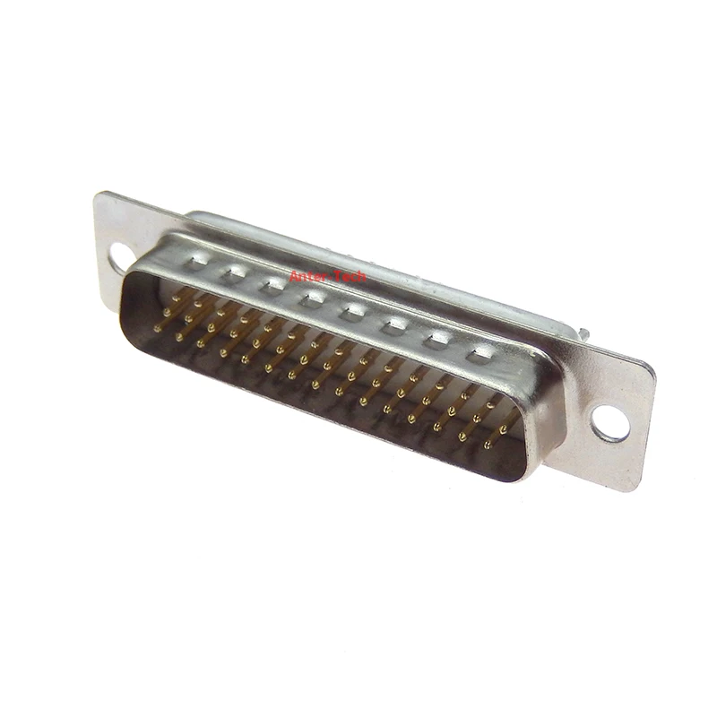 1PCS DB44 Female Male PCB Mount Serial Port Connector Solder Type D-Sub Connectors 44 pins 3 Rows Plug Jack Adapter