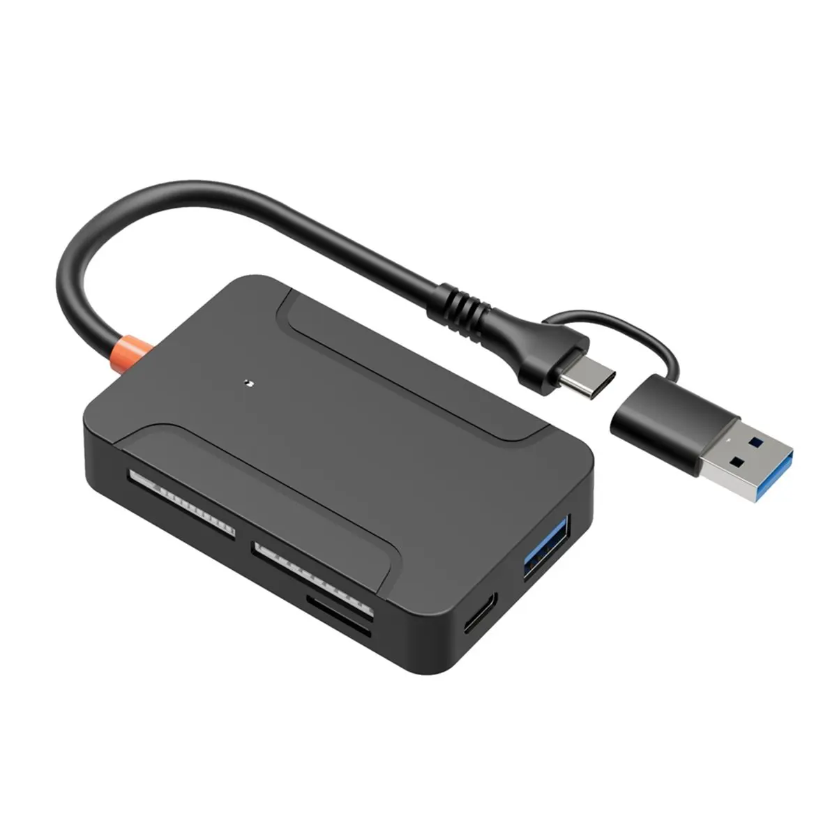A003 Type C USB 3.0 Card Reader SD TF MS U Disk Compact Flash Card Adapter for Laptop Multi Card Reader Card Reader