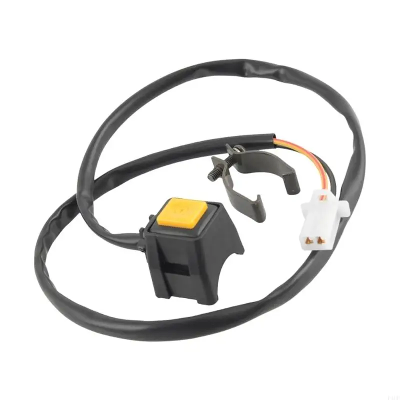 F1CF Weatherproof Motorcycle Starter Switches For Riding Easy Installation Switches Easy Installation