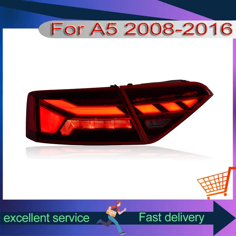 

Car Lights for Audi A5 2008-2016 Tail Light Upgrade New Fashion Lighting LED DRL Turn Signal Brake Automotive Tools Accessories