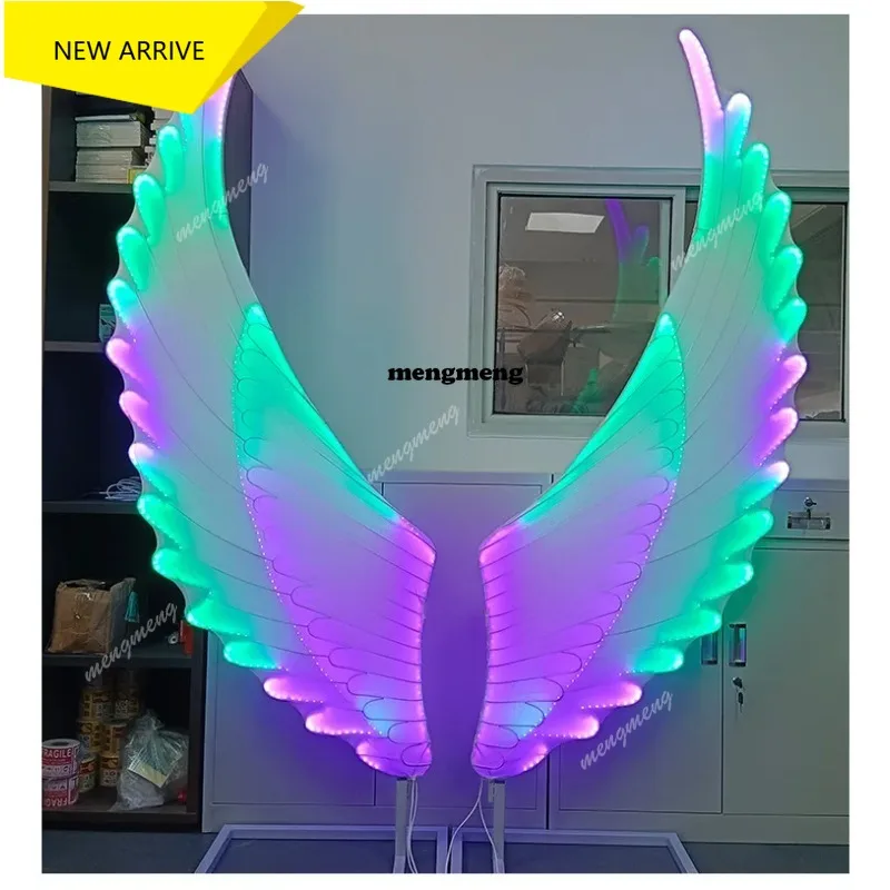

M138 Luminescent LED Angel Wings Lamp | Modern Wedding & Party Stage Decor – Shining Road Lead & Bride Accessory