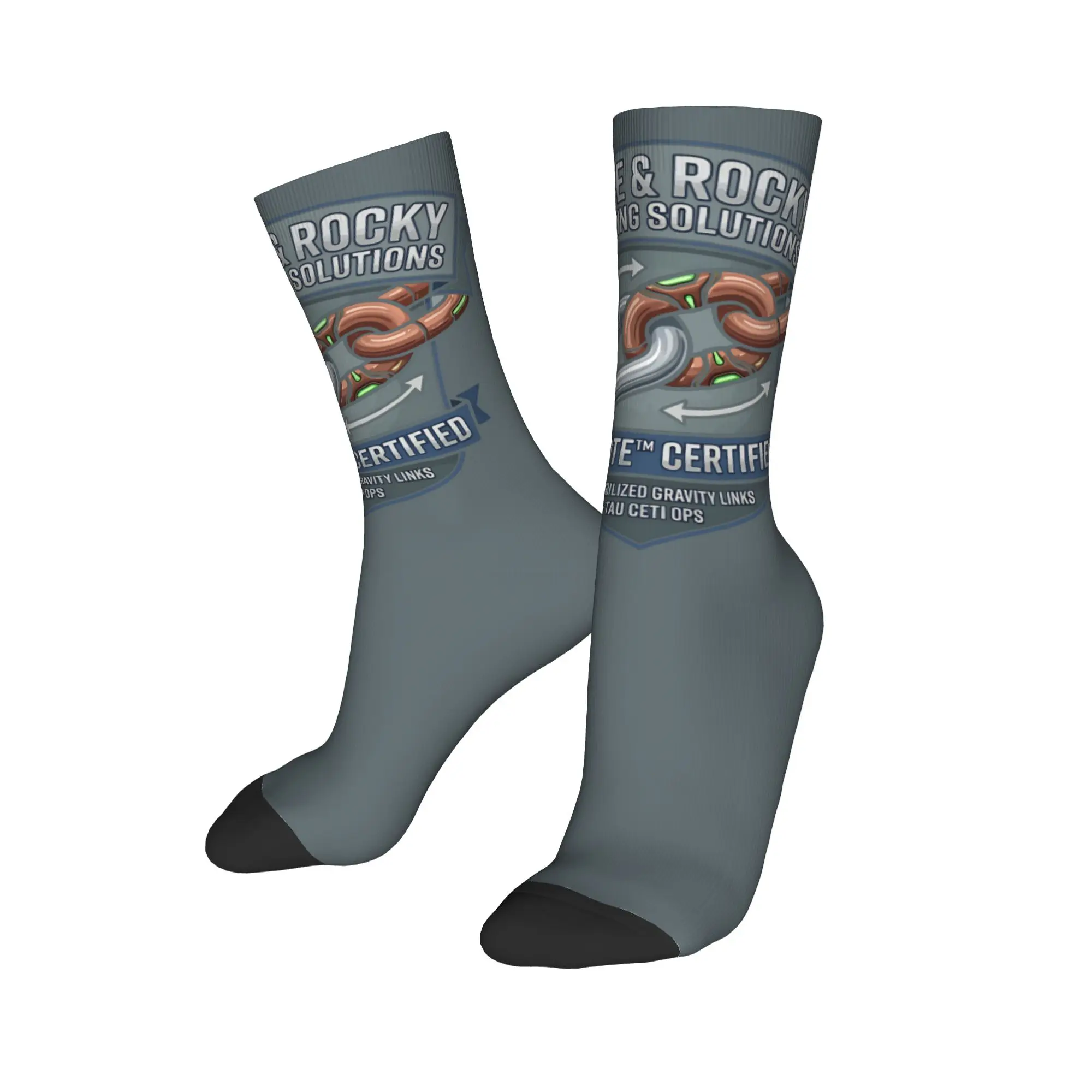 

Grace & Rocky Tethering Solutions Socks Casual Project Hail Mary Socks Novelty Spring Summer Autumn Winter Middle Tube Socks