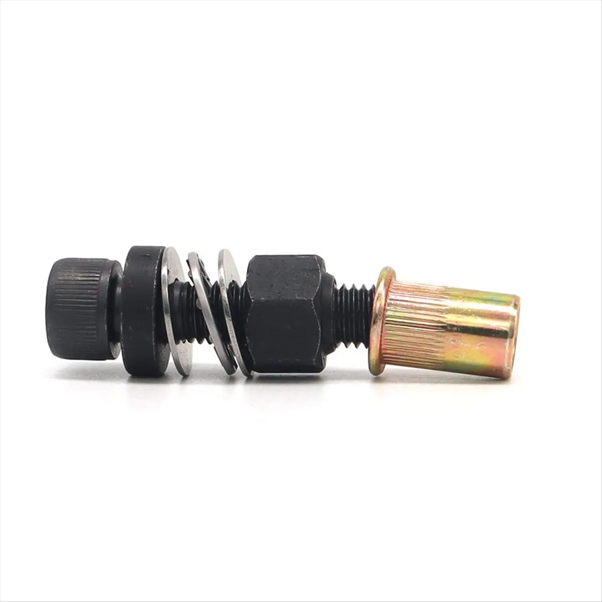 FOR HOME 6Pcs Hand Rivet Nut Head Nuts Adapter Tool Riveter Tool Accessory for Nuts Optional Model M3-M10