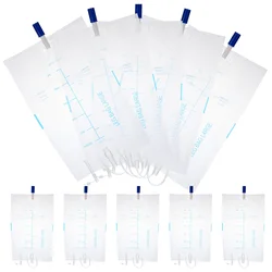 Urine Collection Bags Men Pvc Disposable Urinary Drainage Man Transparent Container