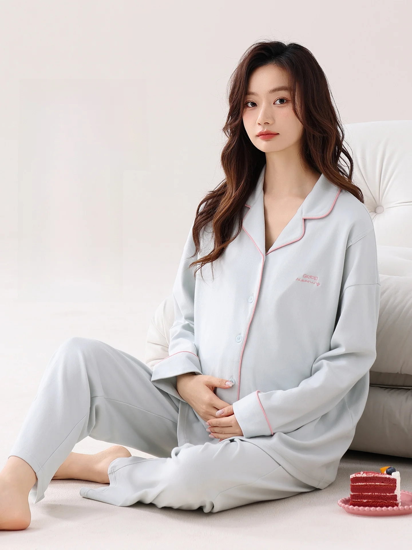 pregnant-women-sleepwear-long-sleeve-pure-cotton-autumn-spring-style-home-clothes-set-large-size-postpartum-comfortable-suit