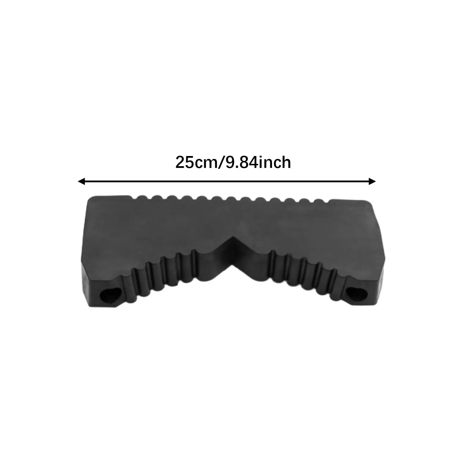 Accessorio per scaletta ripido Manicotto per guarnizione per palo in filo da arrampicata antiscivolo multiuso per scala telescopica per tetto del bagagliaio dell'albero interno