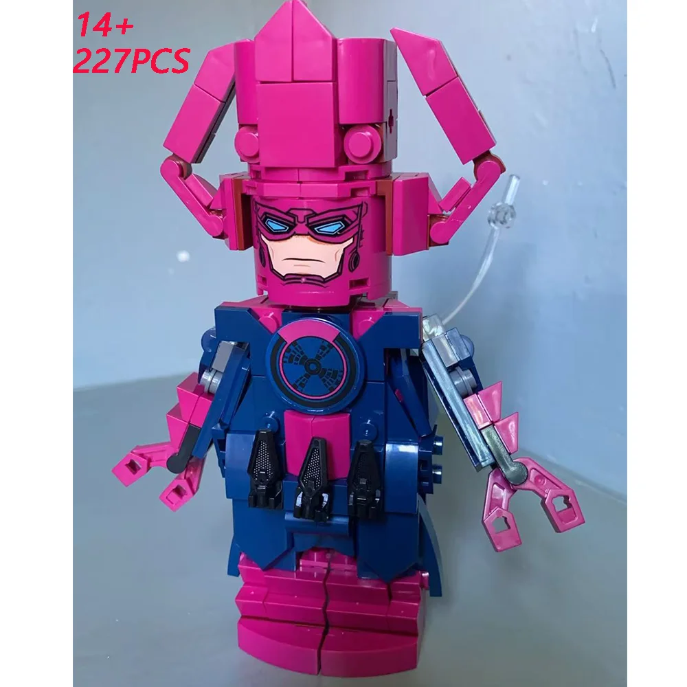 Moc 227 pçs fantásticos quatro galactus diy modelo blocos de construção montagem criativa brinquedo educativo engraçado para o presente natal do miúdo