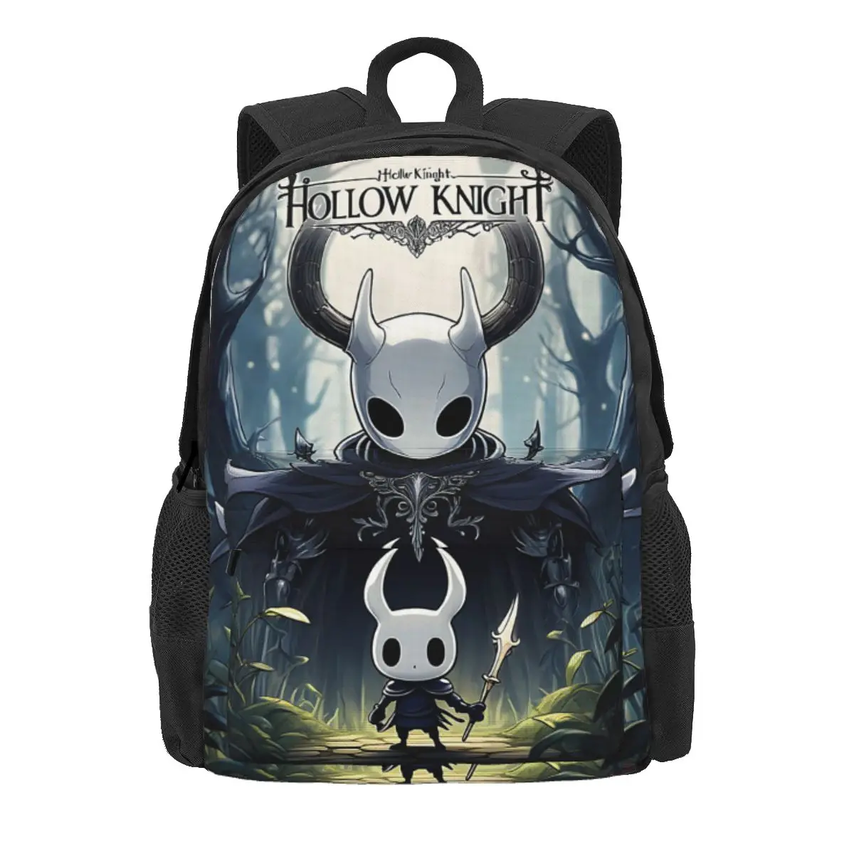

Hollow Knight Backpack Daypack Large Capacity Children BookBag School Bag Shoulder Bags for Men Women
