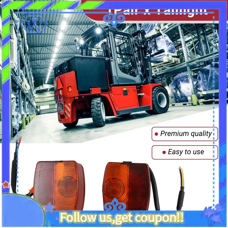 

M46K-12V Tail Rear Light Taillight For Linde Forklift 335 351 Tail-Lamp Work Stop Lamp Assembly 0009740225 0009740226
