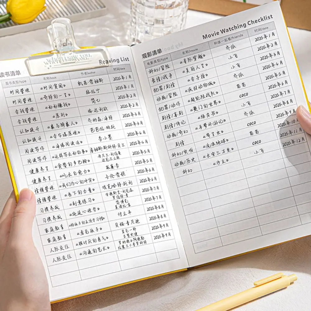 A5 2025 Schedule Planner Notebook INS 12 Months Office Work Planner Oil Painting Flower Diary Notepad Diary Writing Pads