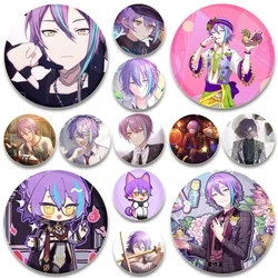 58mm Project Anime Button Pins Kamishiro Rui Cartoon Badge Round DIY Creative Brooches for Backpack Jewelry Accessories Gifts