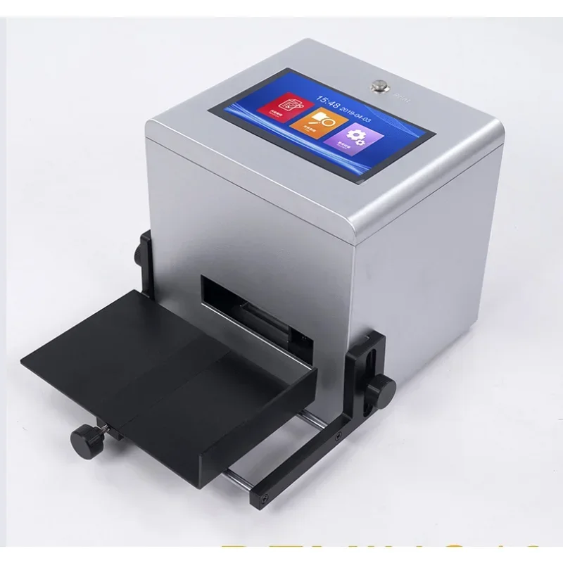 Upgrade 12.7mm Desktop Production Date Concave-convex Surface Printing Bottle Cap QR Code Batch Number Inkjet Printer Coding Mac