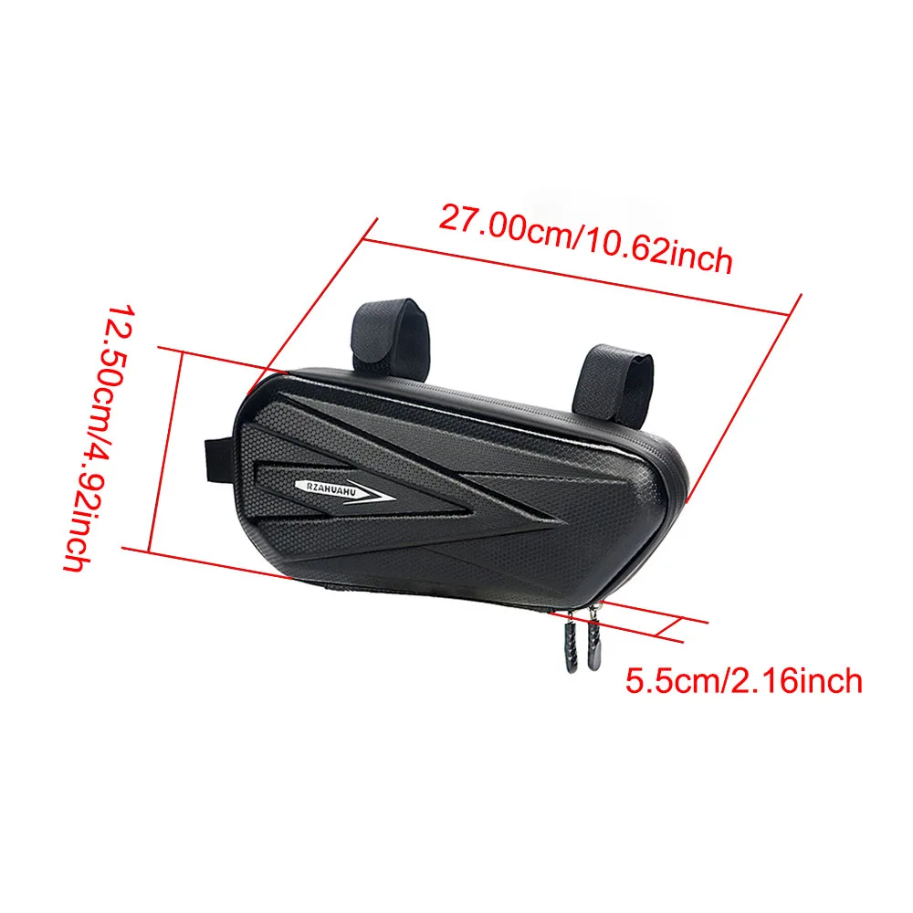 Borsa da viaggio impermeabile per motociclisti sinistra/destra borsa da viaggio con guscio rigido borsa laterale per moto borsa a triangolo