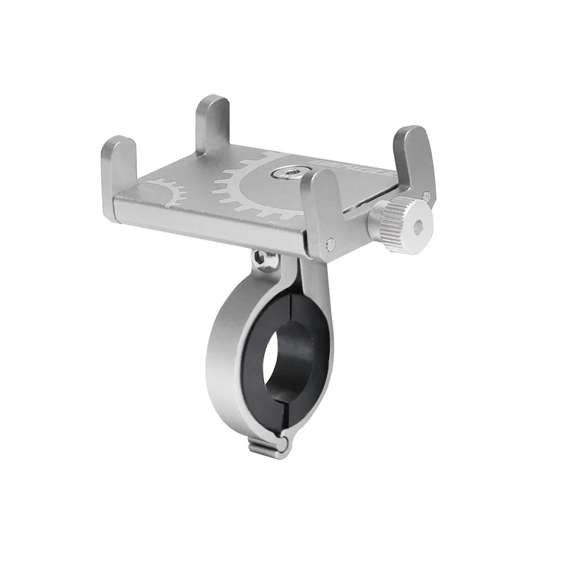 360-draaibare metalen motorfiets fiets telefoonhouder aluminium antislip beugel ondersteuning GPS clip fietstelefoonstandaard voor iPhone