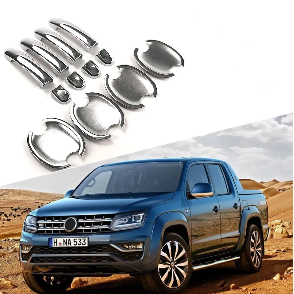 For Volkswagen VW Touran MK1 Caddy Multivan Transporter T5 T6 Caravelle Car Accessories Door Handle Trim Cover