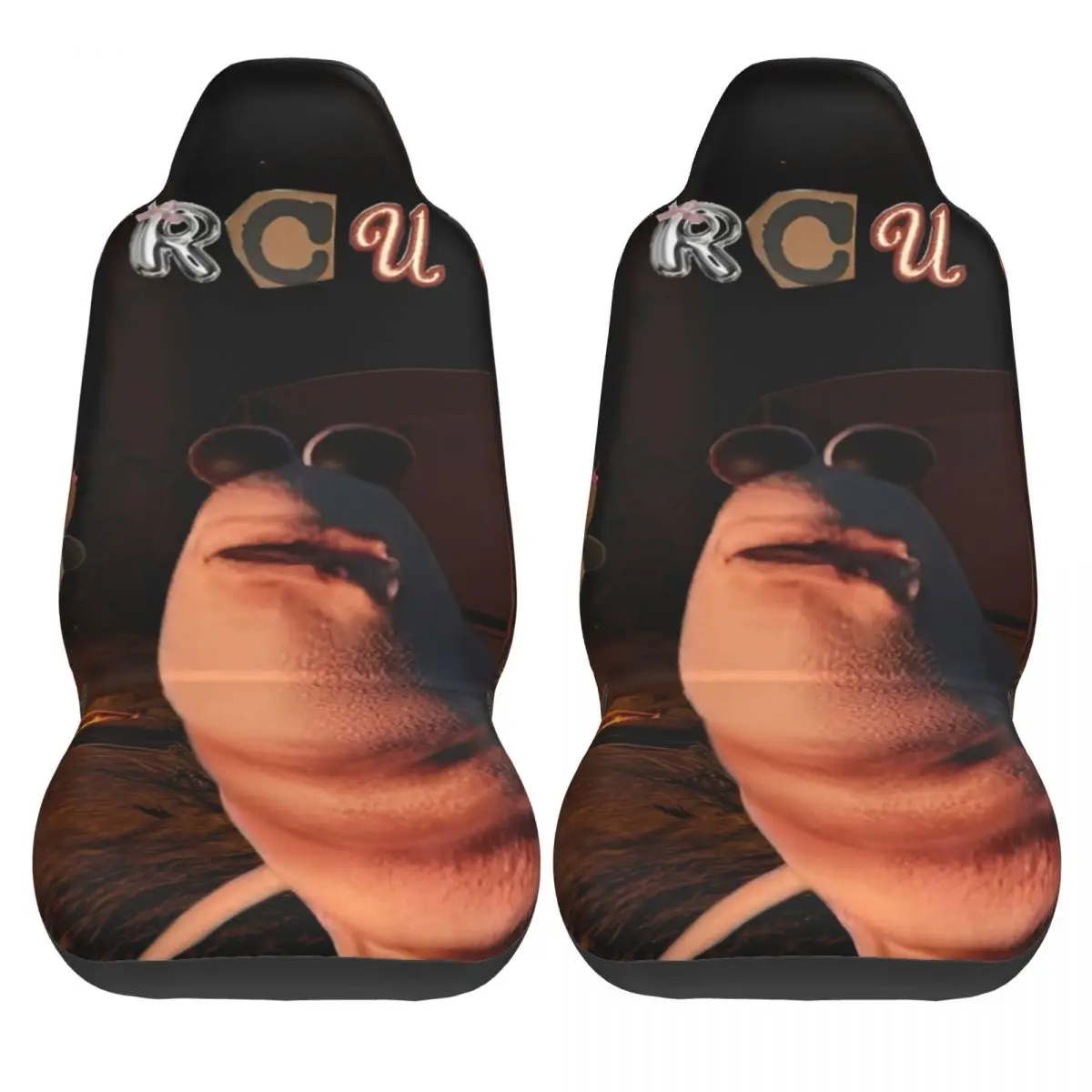 

Marcus The Worm Meme Car Seat Covers Original Auto Auto Seat Covers Polyester Protector Two Pieces Cover