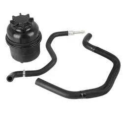 Car Power Steering Fluid Reservoir Tank and Power Steering Hose Compatible for-BMW E30 E46 E36 323I 325I 328I 330I