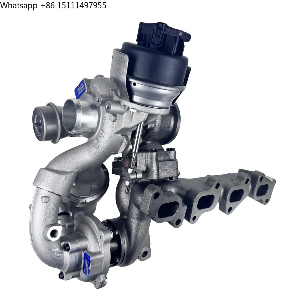 

R2S KP35+K04 10009880102 Двойная турбокомпрессорная турбина для VW Amarok 2.0 BiTDI 120 кВт CFCA 1968 Ccm 2010-