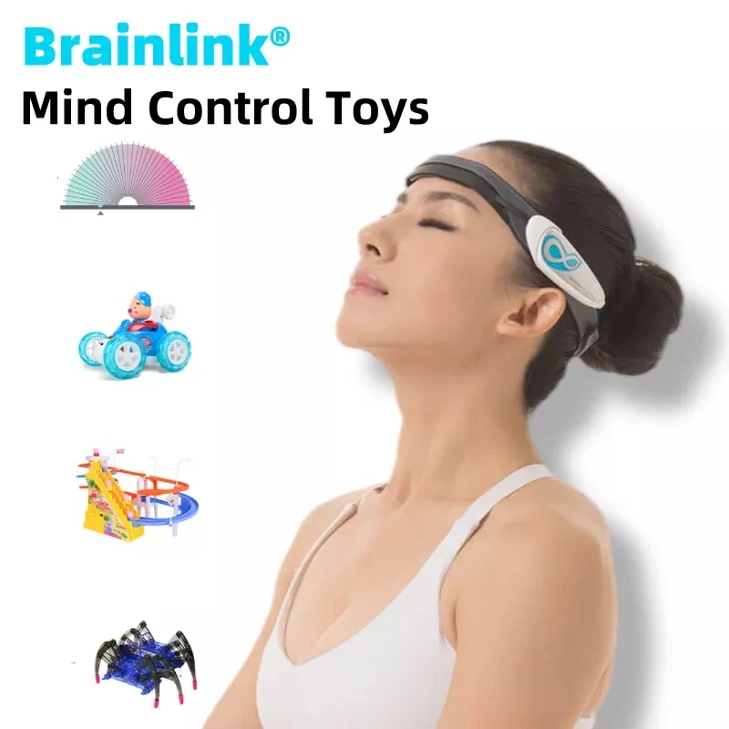 Brainlink Lite EEG seco eletrodo Headband, controle mental, Brainwave, Feedback, concentração, treinamento de meditação, novo