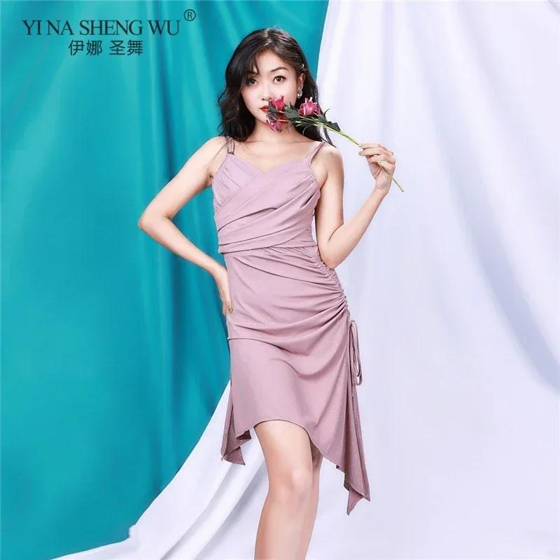 

Костюм для танца живота: элегантное облегающее платье-слинг для выступлений, тренировок и соревнований, одежда для взрослых женщин, подарок