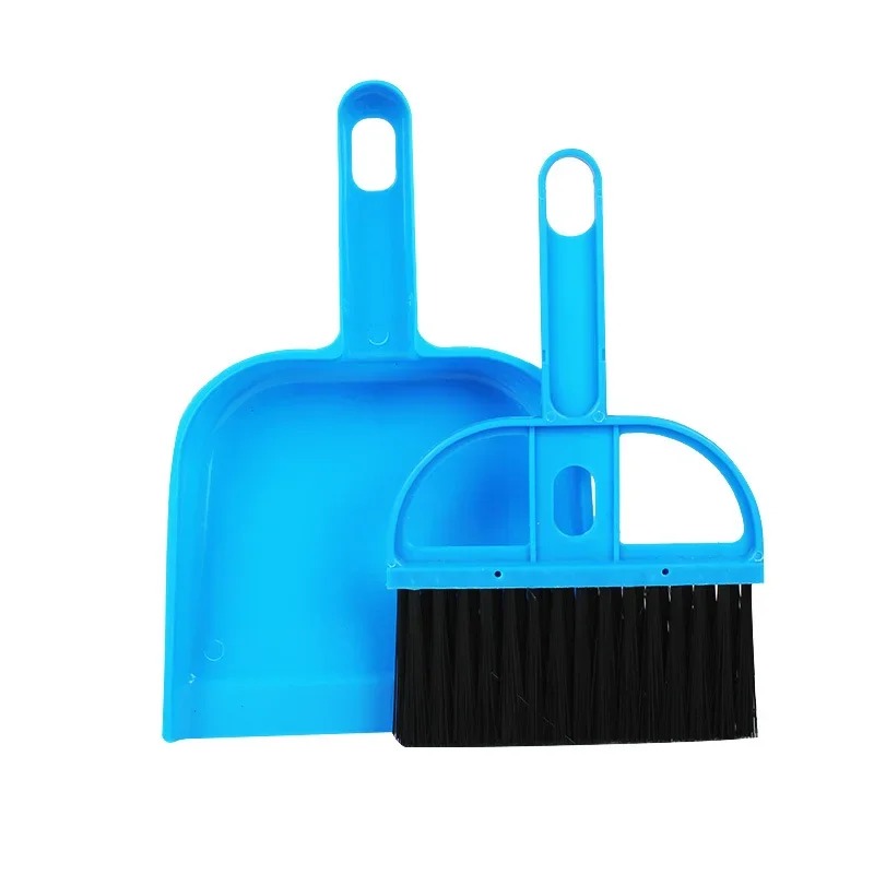 

Small Broom Multifunctional Mini Desktop Cleaning Brush Table Crawling Brush Pet Feeder Box Cleaning Tool